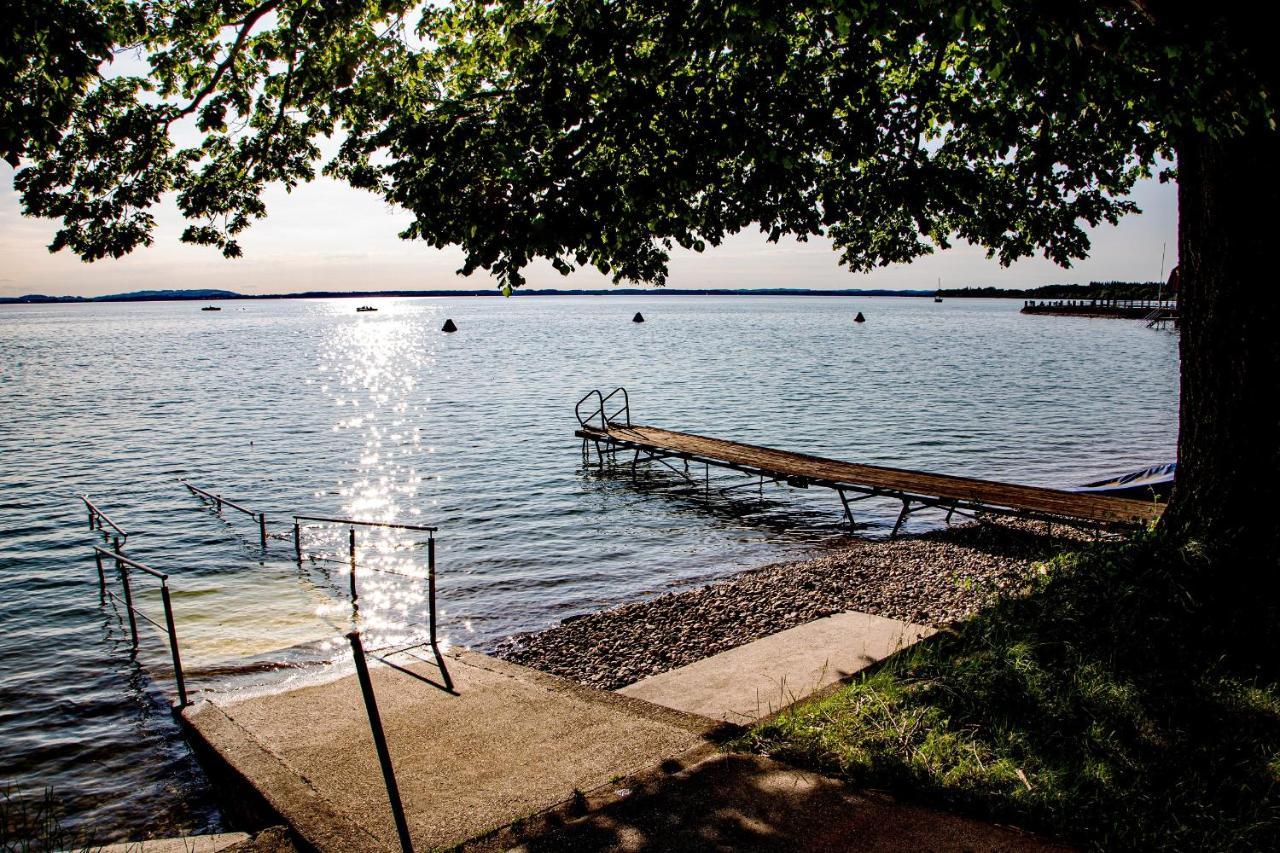 Ferienwohnungen Am Strandbad Хеминг Екстериор снимка